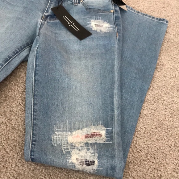 1 LEFT💥Liverpool Distressed & patched skinny boot - Picture 6 of 8